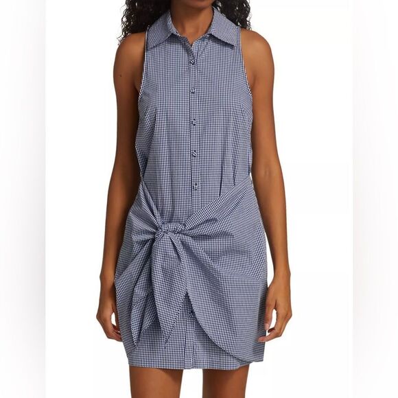 Cinq à Sept Gaby Tie Detail Sleeveless Dress size 2 - Picture 1 of 14